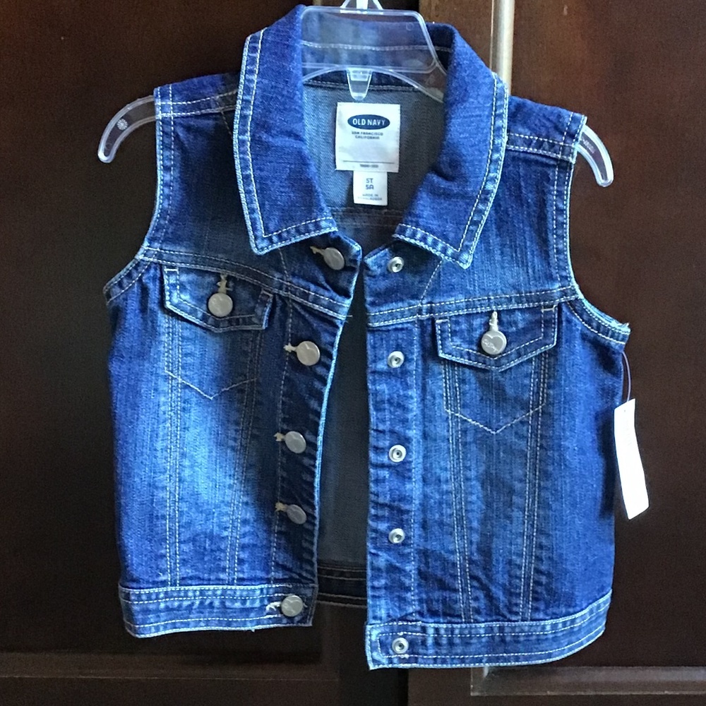 NWT Old Navy Denjm vest